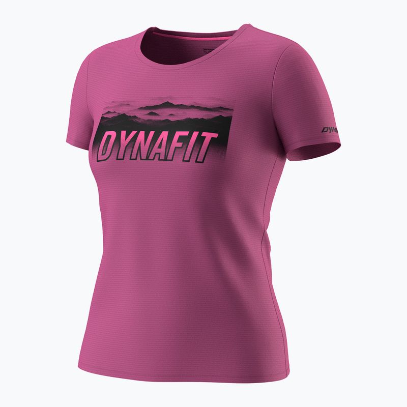 Women's trekking T-shirt DYNAFIT Transalper Pocket magenta/6070 4