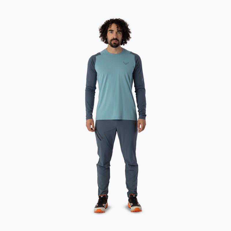 Men's trekking long sleeve DYNAFIT Transalper smoke blue/0720 2