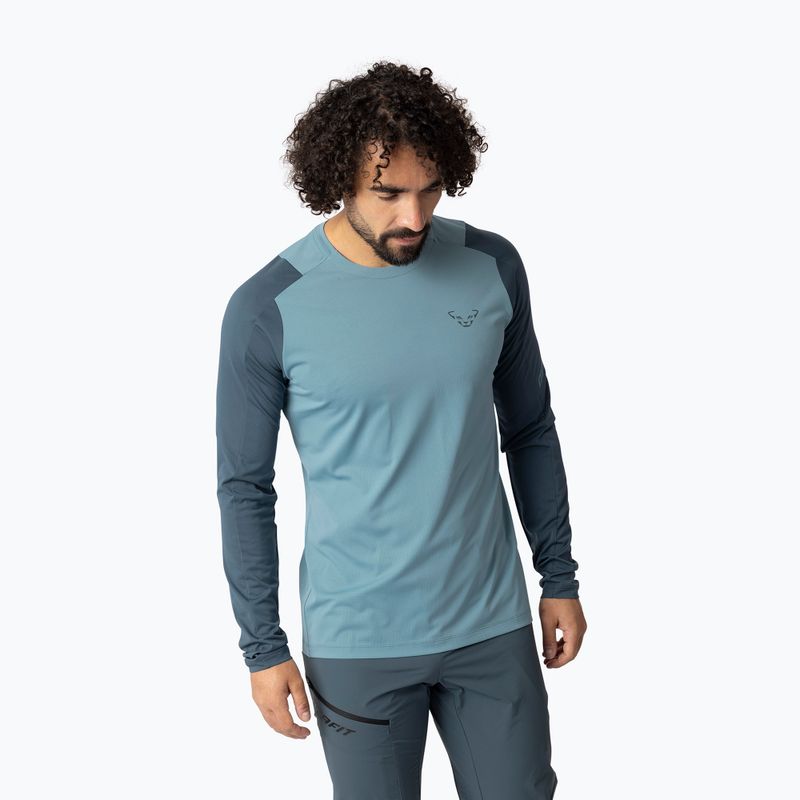 Men's trekking long sleeve DYNAFIT Transalper smoke blue/0720 3