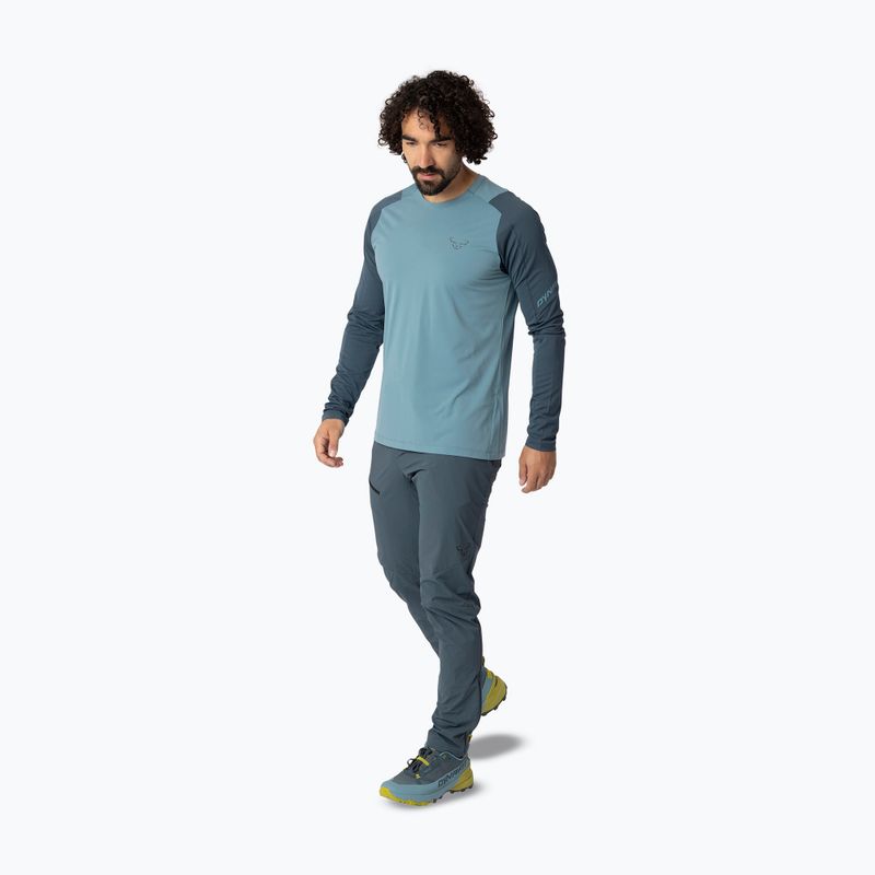 Men's trekking T-shirt DYNAFIT Transalper smoke blue/0720 4