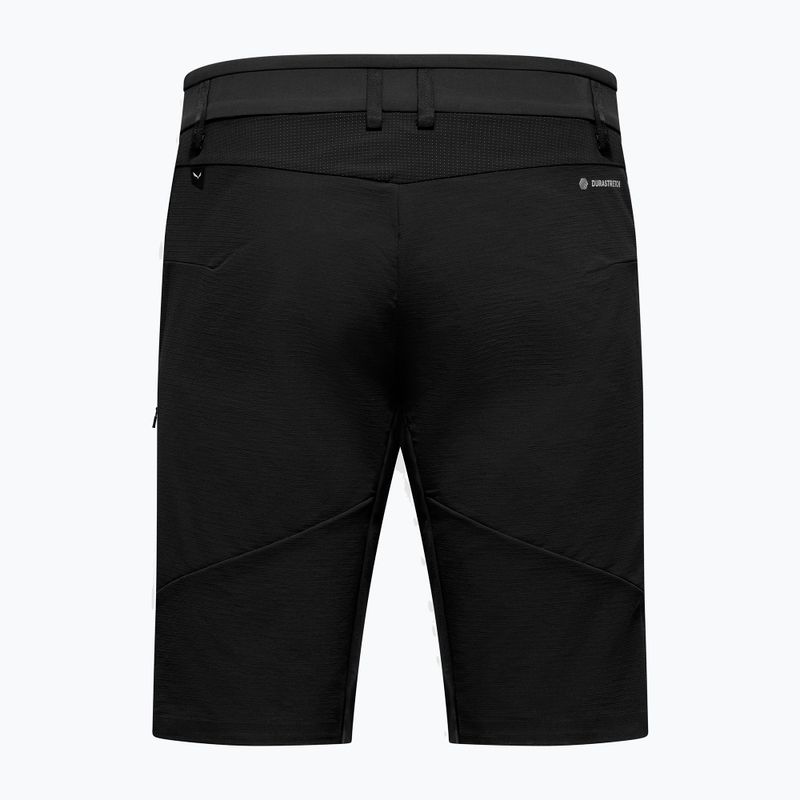 Men's climbing shorts Salewa Agner DST black out 2