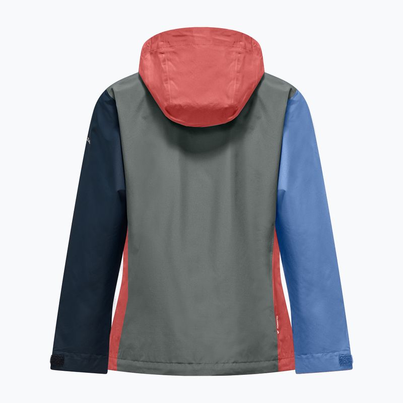 Women's waterproof jacket Salewa Puez Aqua 4 PTX 2.5L etruscan red/muli 2