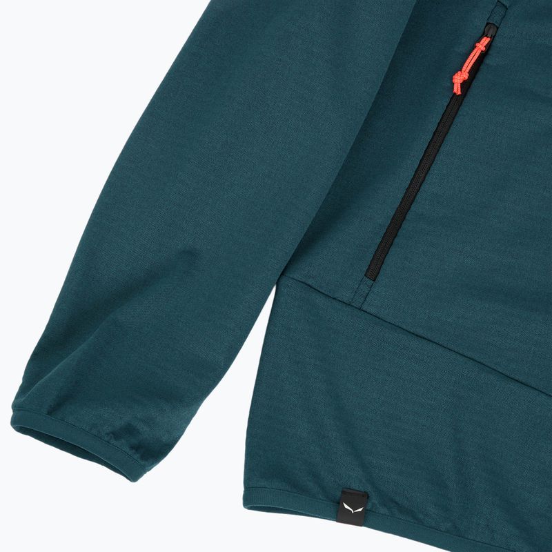 Men's trekking sweatshirt Salewa Puez Altavia PL pond blue 4