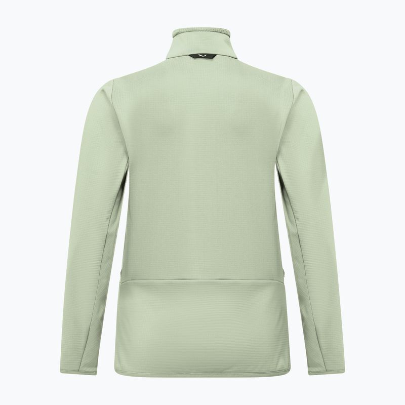 Women's trekking sweatshirt Salewa Puez Cammio PL Pastel Green 2