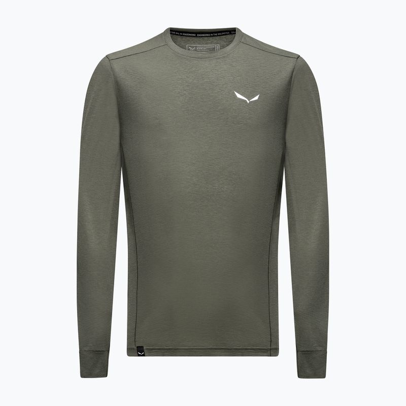 Men's trekking longsleeve Salewa Puez Dry faded green