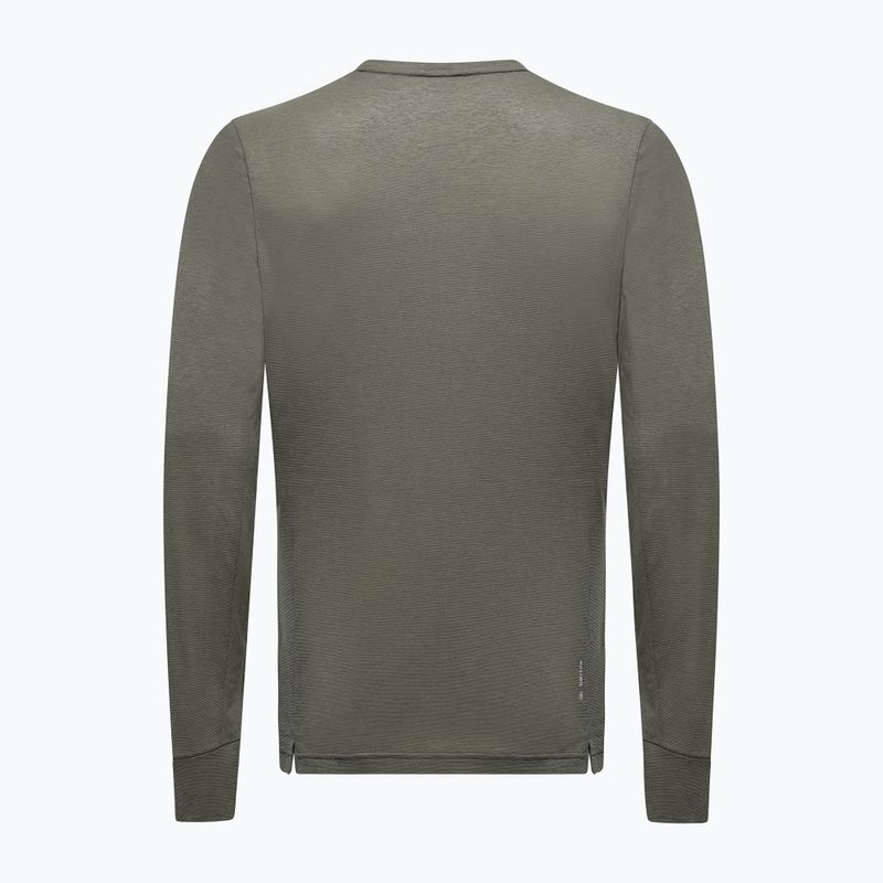 Men's trekking longsleeve Salewa Puez Dry faded green 2