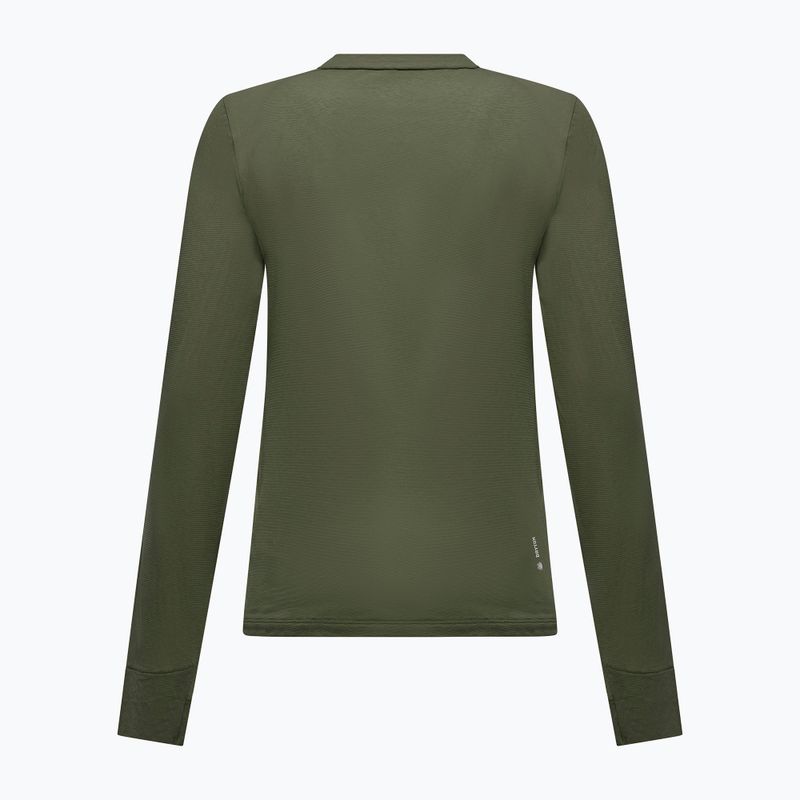 Women's trekking longsleeve Salewa Puez Dry dark olive 2