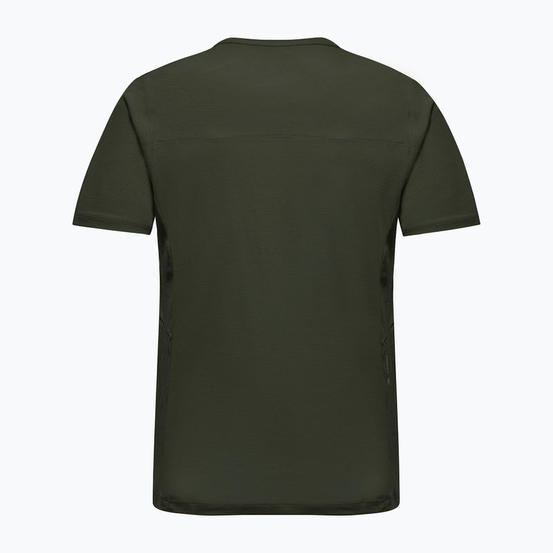 Men's trekking T-shirt Salewa Puez Sporty Dry dark olive 2