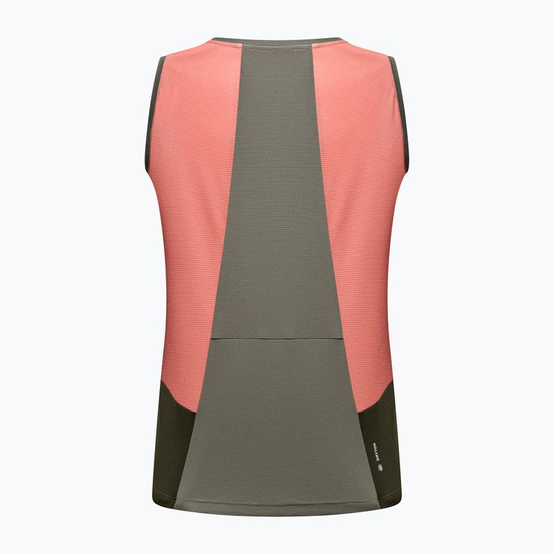 Women's trekking tank top Salewa Puez Sporty Dry morning blue multi 2