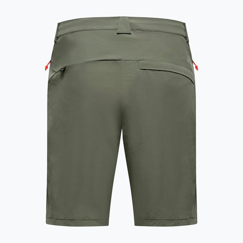 Men's trekking shorts Salewa Puez Talveno DST faded green 2