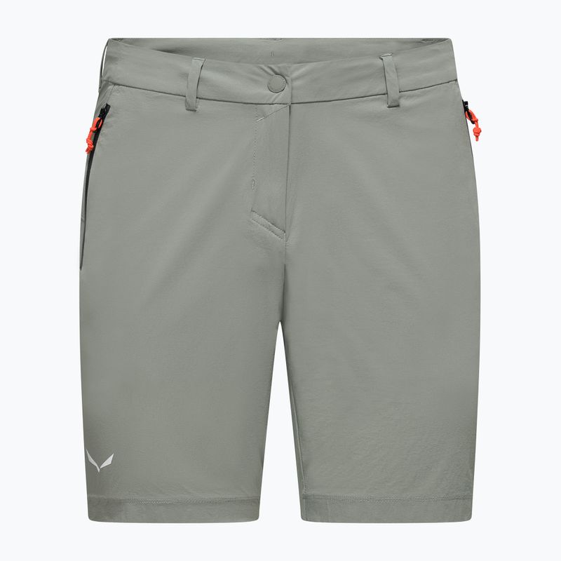 Women's trekking shorts Salewa Puez Talvena DST faded green 6