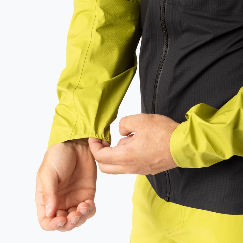 Men's rain jacket DYNAFIT Traverse 3L black out cinder/0720 4