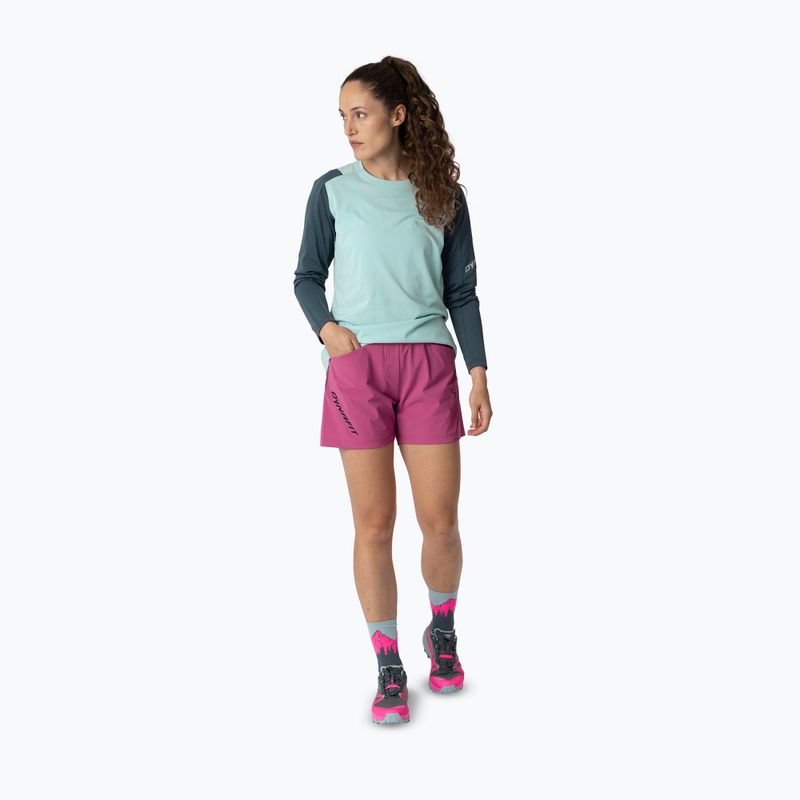 Women's trekking shorts DYNAFIT Traverse Hybrid magenta/6A70 2