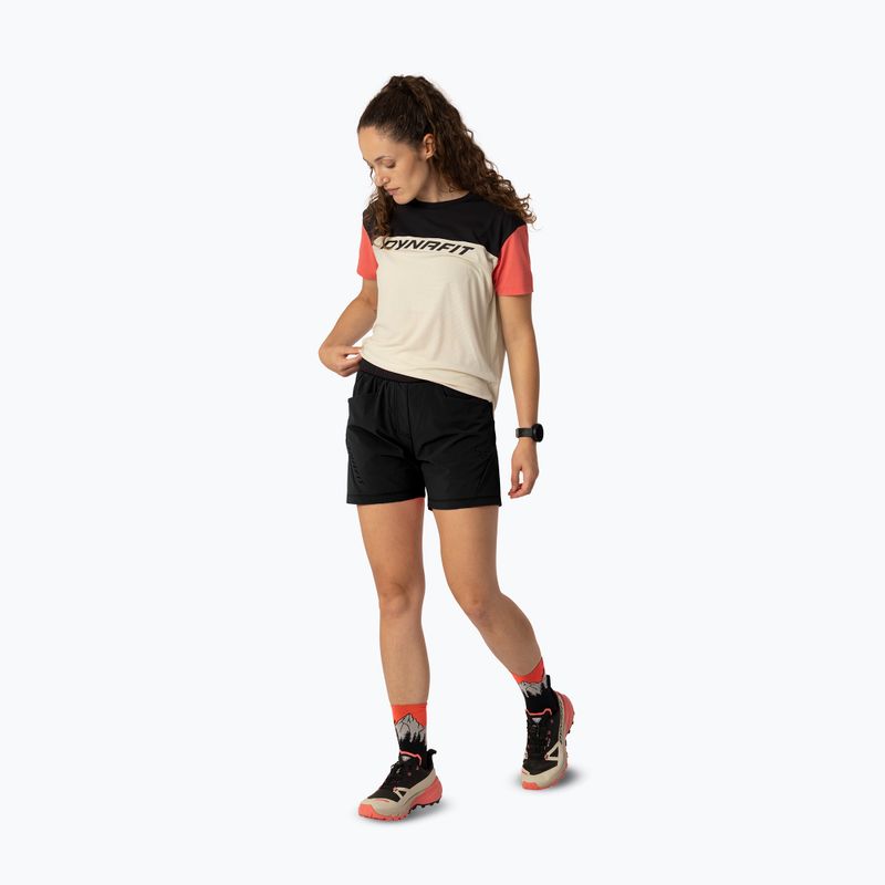Women's trekking shorts DYNAFIT Traverse Hybrid black out 2