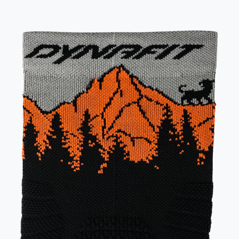 Socks DYNAFIT Traverse Crew black out ultra orange/4220 3