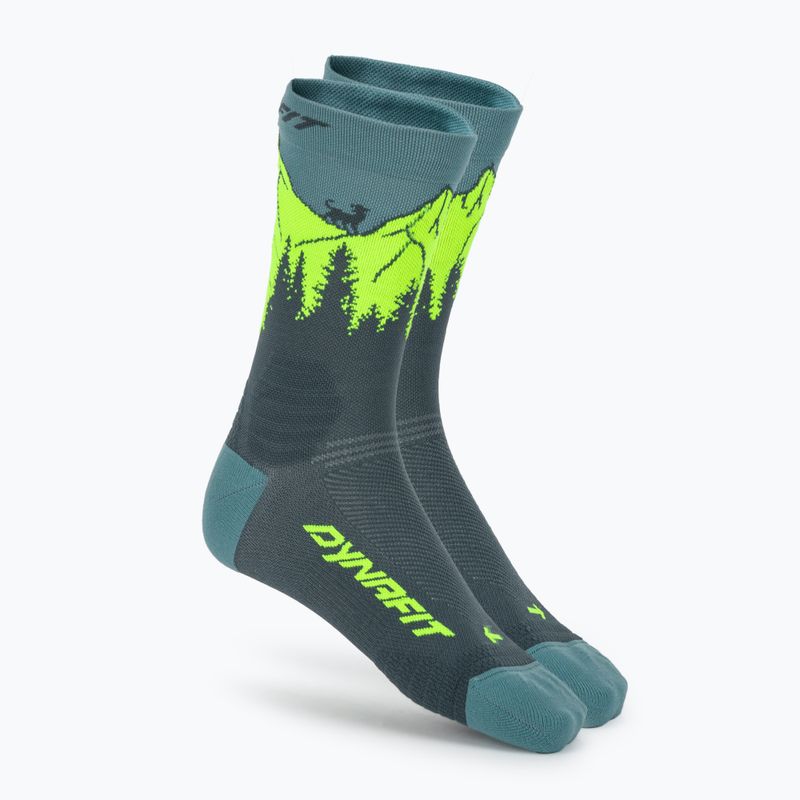 Socks DYNAFIT Traverse Crew cinder ultra yellow/5a30