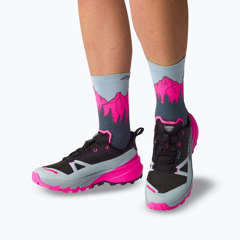 Socks DYNAFIT Traverse Crew cinder pink glo/6070 5