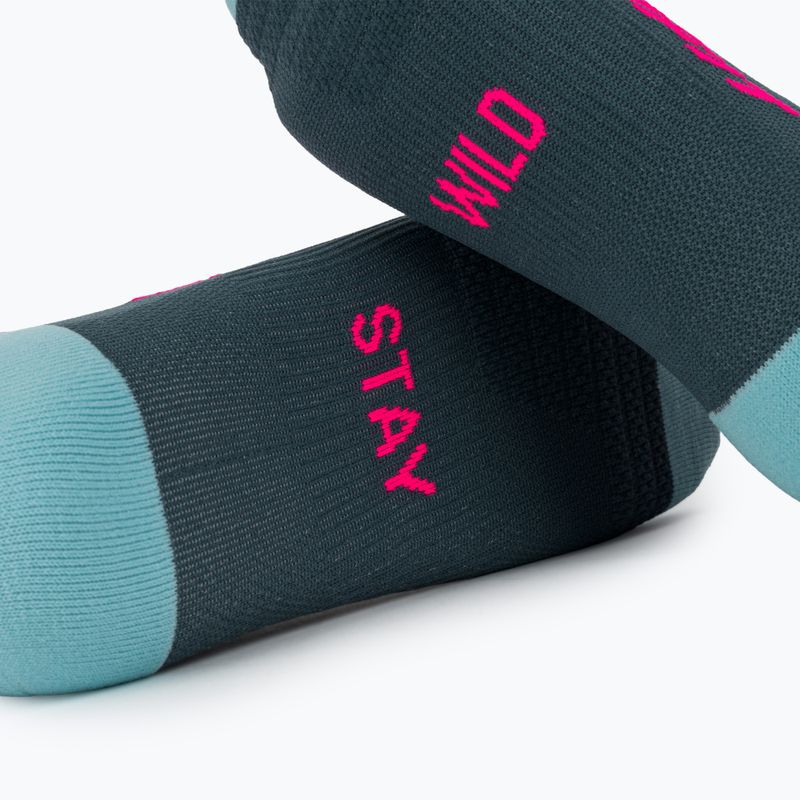 Socks DYNAFIT Traverse Crew cinder pink glo/6070 6