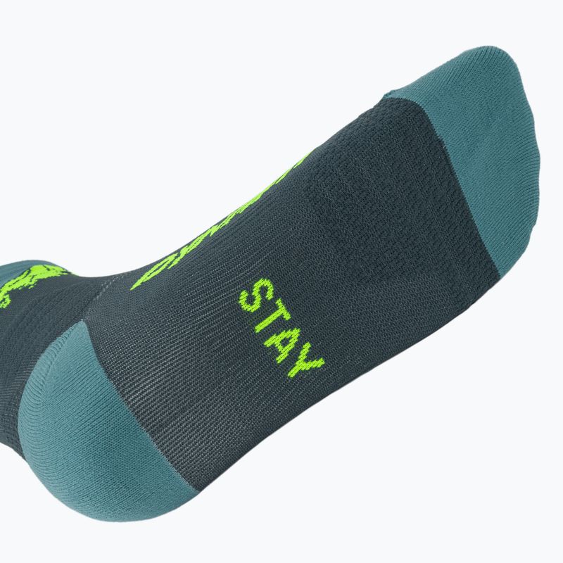 Ski socks DYNAFIT Traverse Mid cinder ultra yellow/5a30 5