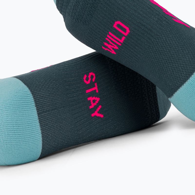 Ski socks DYNAFIT Traverse Mid cinder pink glo/6070 6