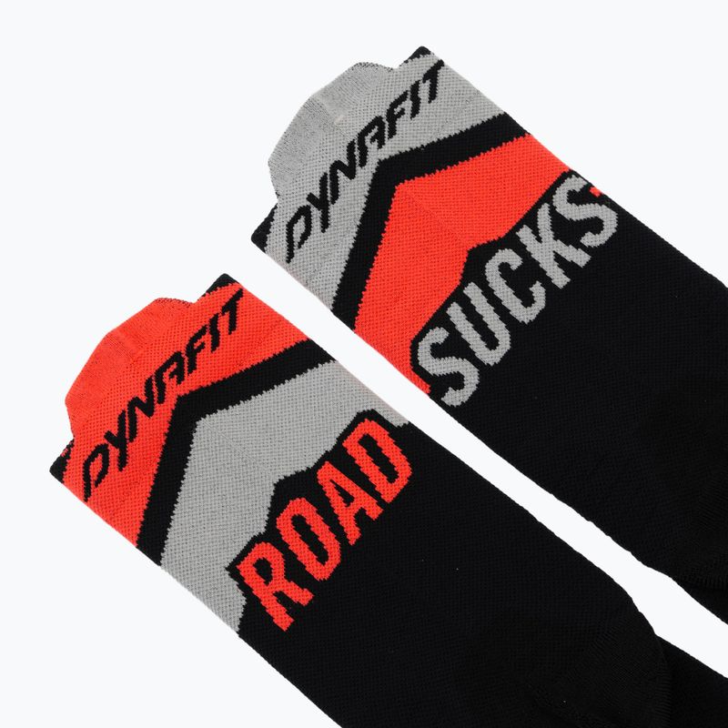 Socks DYNAFIT Ultra Crew black out ultra coral/6A10 3