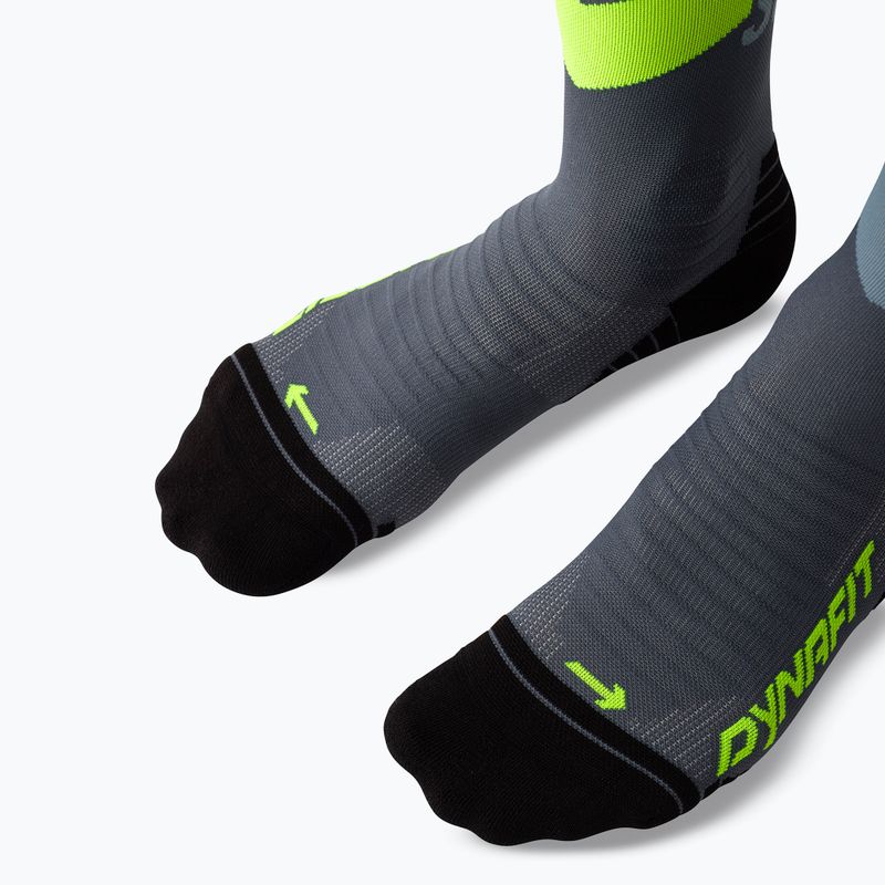 Socks DYNAFIT Ultra Crew cinder ultra yellow/5A30 4