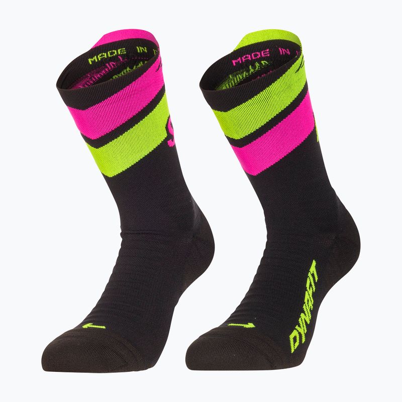 Socks DYNAFIT Ultra Crew black out ultra yellow/5A30 5
