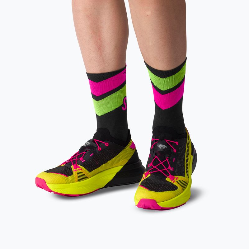 Socks DYNAFIT Ultra Crew black out ultra yellow/5A30 7