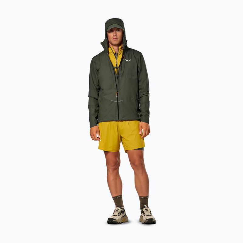 Men's waterproof jacket Salewa Pedroc 2 PTX 2.5 Light faded green 2