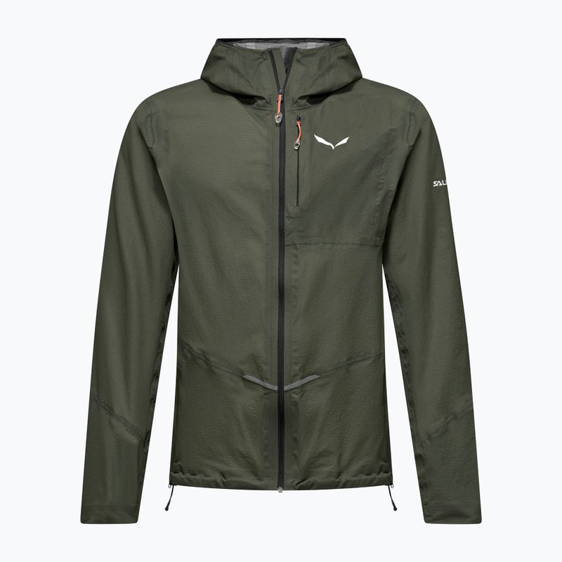Men's waterproof jacket Salewa Pedroc 2 PTX 2.5 Light faded green 8