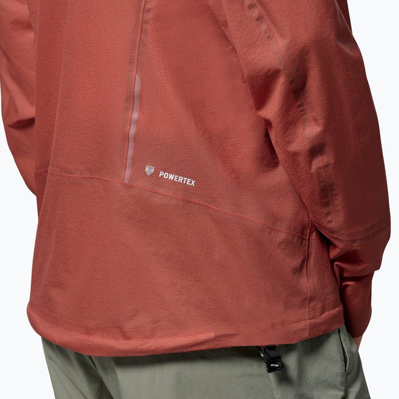 Women's waterproof jacket Salewa Pedroc 2 PTX 2.5 Light etruscan red 5