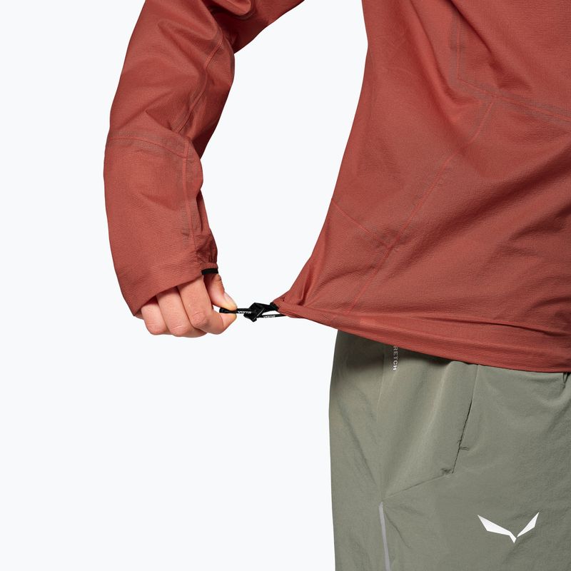 Women's hybrid jacket Salewa Pedroc 2 PTX 2.5 Light etruscan red 6