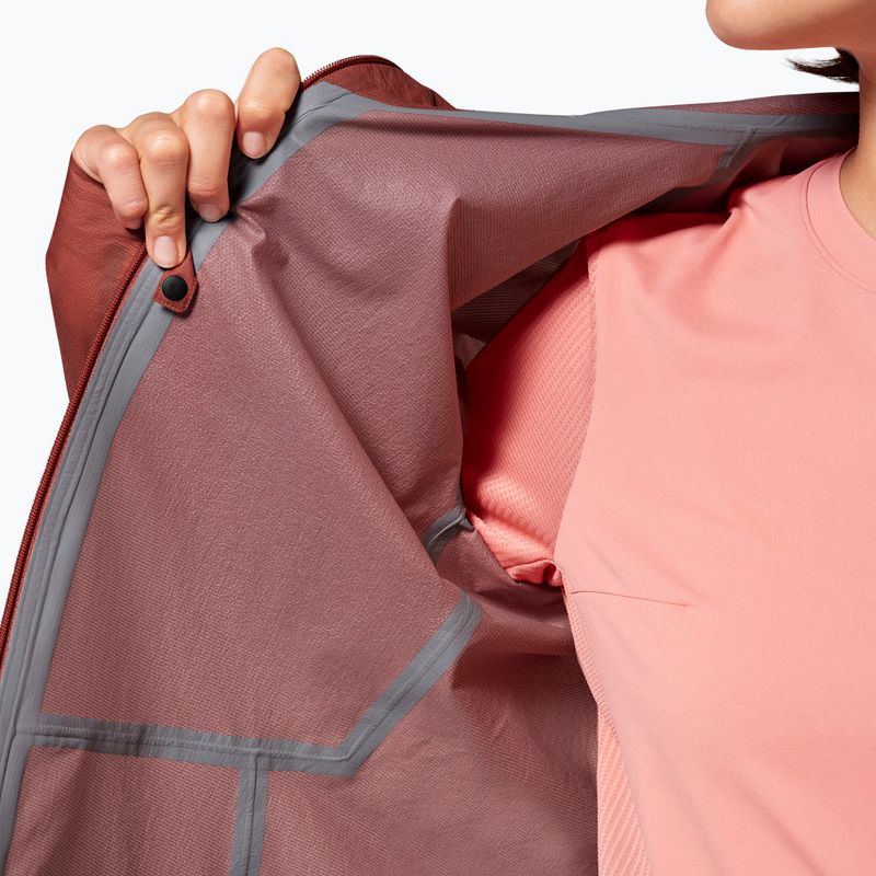 Women's hybrid jacket Salewa Pedroc 2 PTX 2.5 Light etruscan red 8