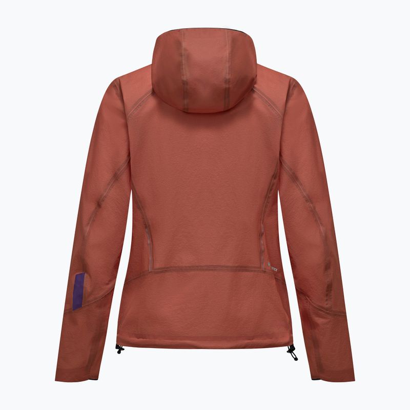 Women's waterproof jacket Salewa Pedroc 2 PTX 2.5 Light etruscan red 10