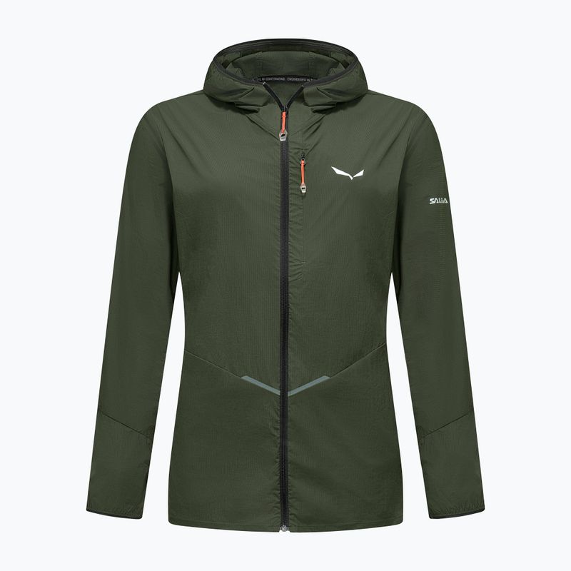 Women's wind jacket Salewa Pedroc Wind HD Light dark olive 7
