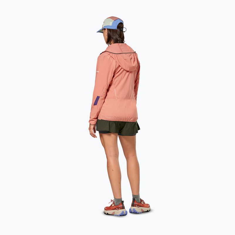 Women's wind jacket Salewa Pedroc Wind HD Light desert pink 3