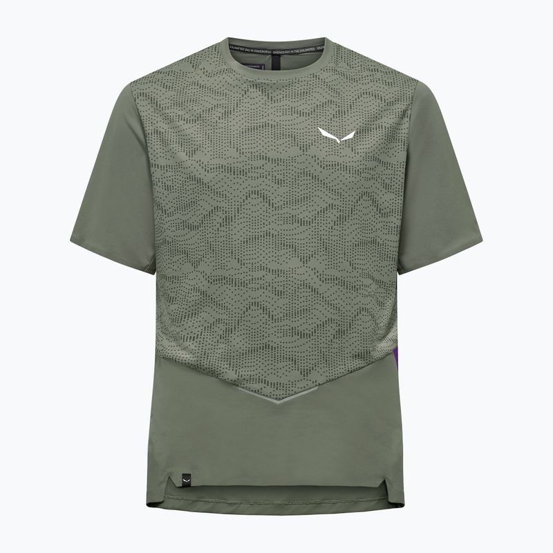Men's T-shirt Salewa Pedroc Tech Dry faded green 6