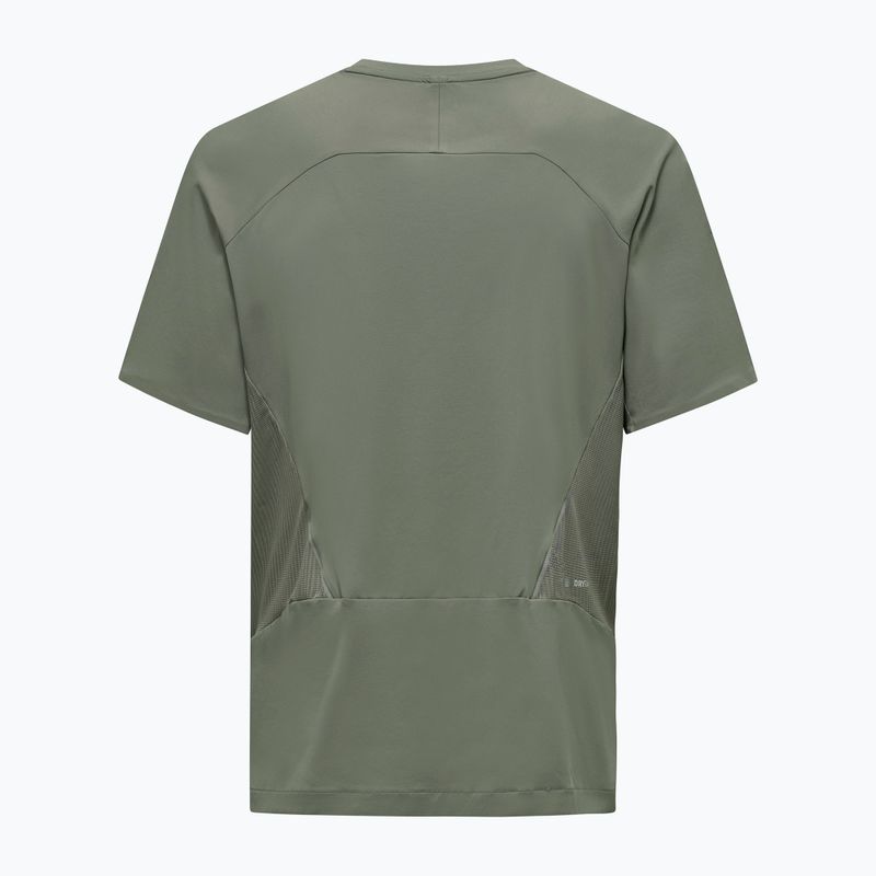Men's T-shirt Salewa Pedroc Tech Dry faded green 7