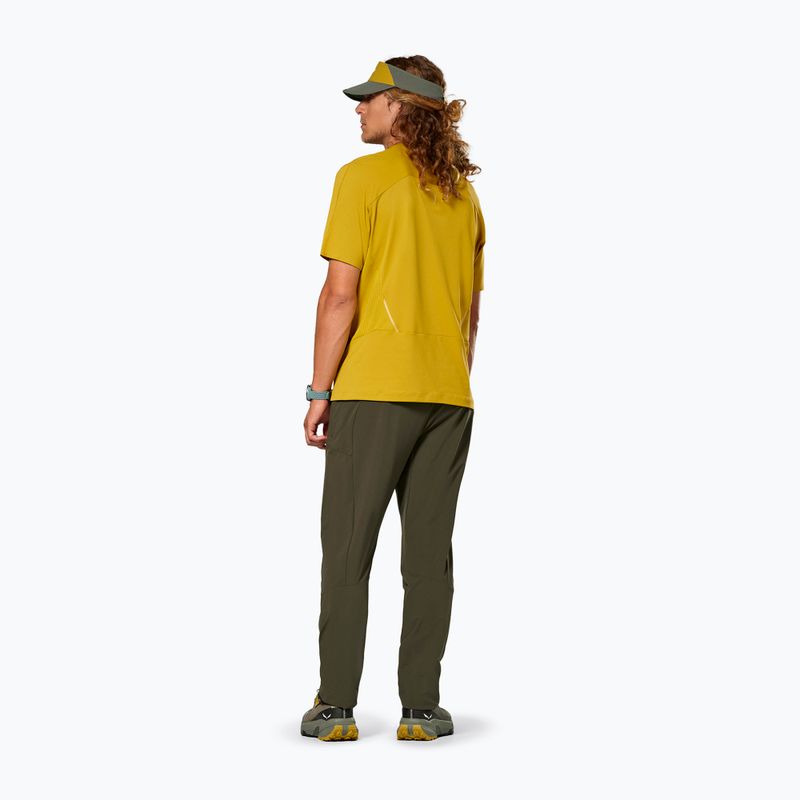 Men's T-shirt Salewa Pedroc Tech Dry olive oil 3