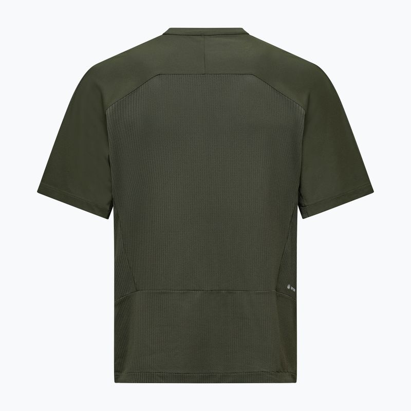 Men's T-shirt Salewa Pedroc Dry Hyb dark olive 2
