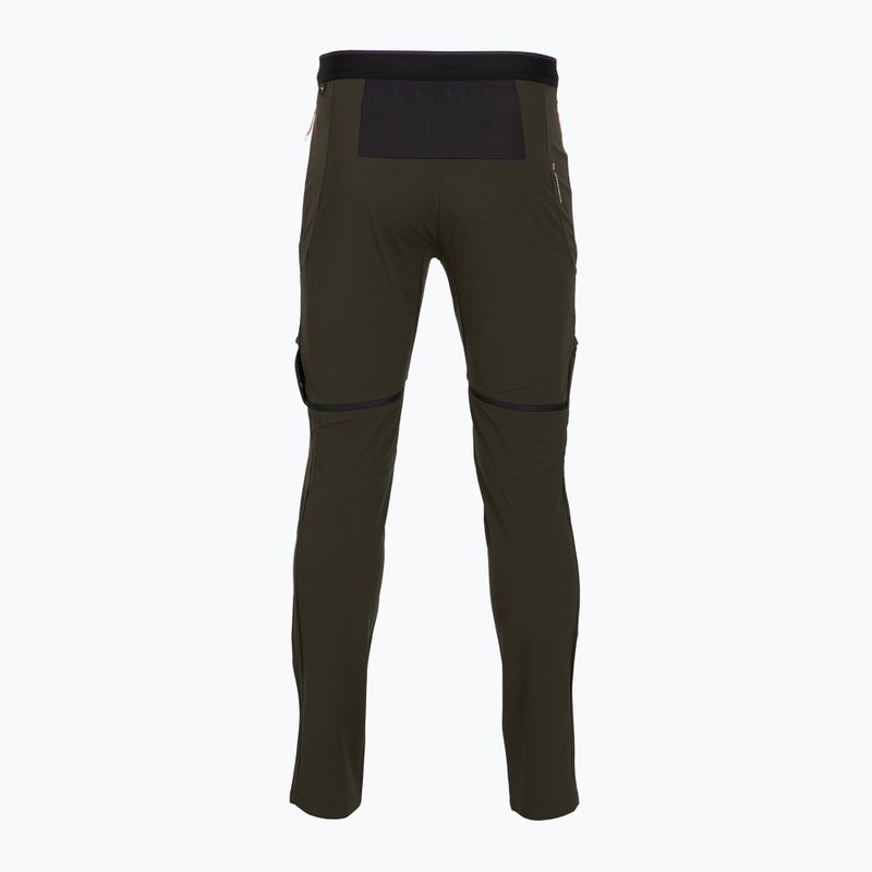 Men's trekking trousers Salewa Pedroc 3 DST 2IN1 dark olive 2