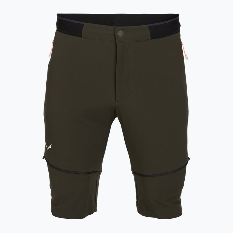 Men's trekking trousers Salewa Pedroc 3 DST 2IN1 dark olive 5