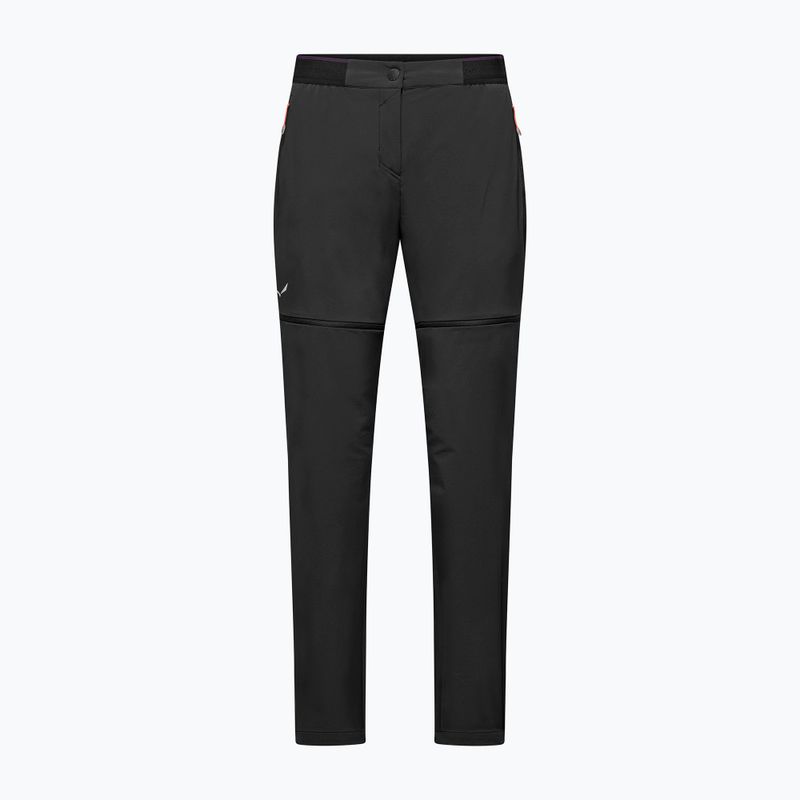 Women's trekking trousers Salewa Pedroc 3 DST 2IN1 black out 6