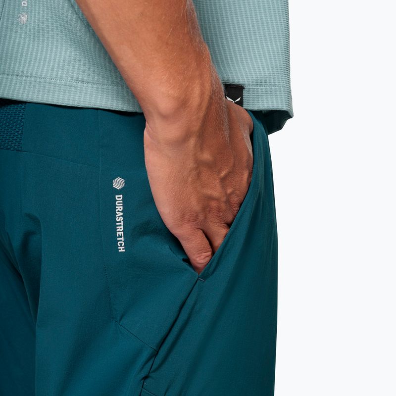 Men's trekking trousers Salewa Pedroc 3 DST Light pond blue 4