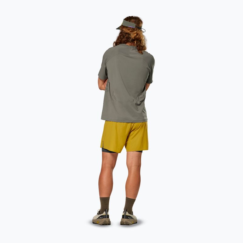 Men's trekking shorts Salewa Pedroc DST 2IN1 olive oil int/0870 3