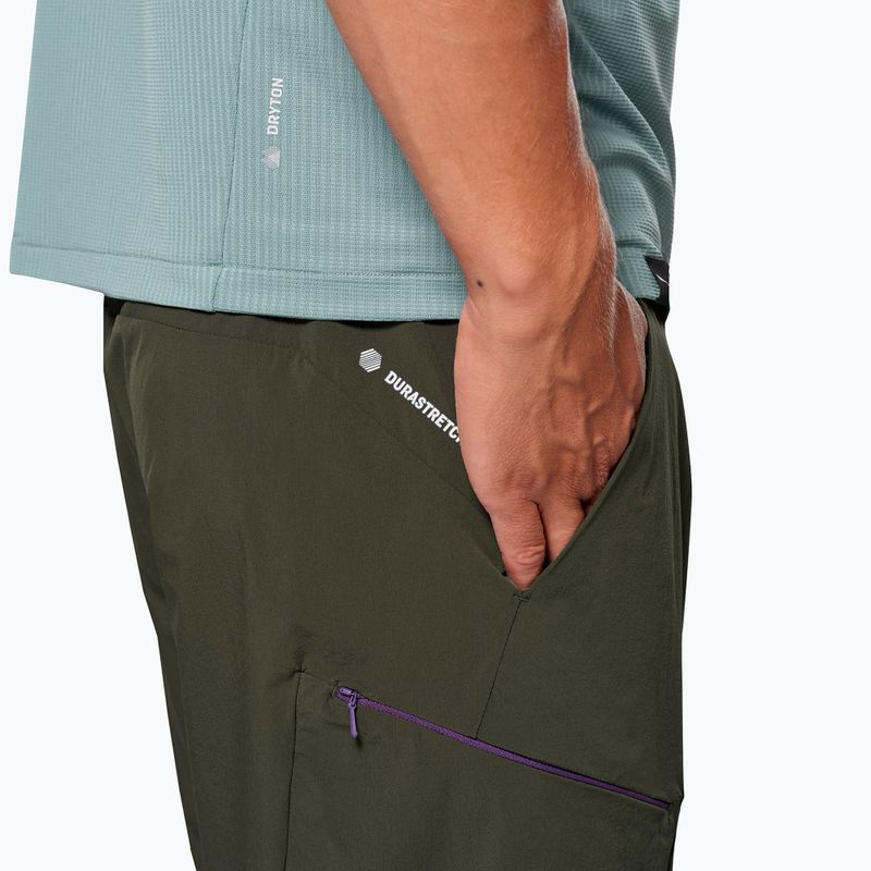 Men's trekking shorts Salewa Pedroc 4 DST Cargo dark olive/0910 5