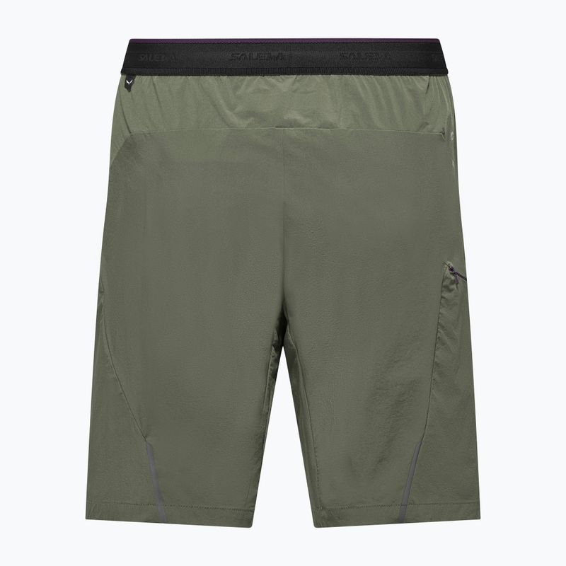 Men's trekking shorts Salewa Pedroc 4 DST Cargo faded green 2