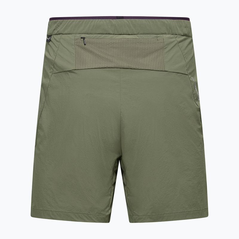Men's trekking shorts Salewa Pedroc DST Light faded green 8