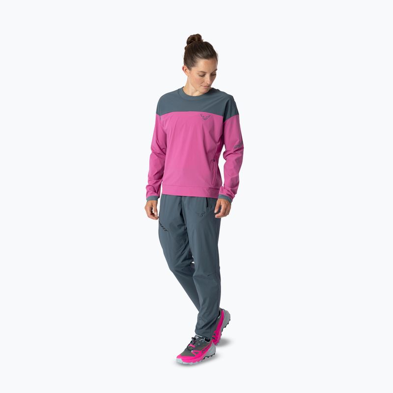 Women's wind jacket DYNAFIT Traverse Dynastretch magenta/0720 2