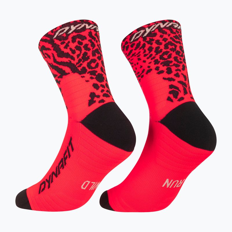 Socks DYNAFIT Run Wild Mid ultra coral/0910 5